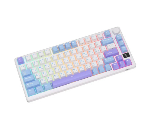 Клавиатура беспроводная игровая Royal Kludge RK-M75, белый