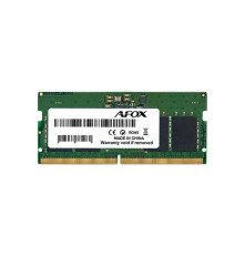 Модуль оперативной памяти Afox 16GB DDR5 4800Mhz SO-DIMM PC5-38400Mhz, 262-pin, CL40-38-38-77, 1.1V