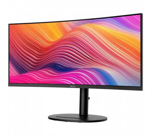 Монитор 34" MSI Modern MD342CQP Curved VA, 3440x1440, 120Hz, 4ms, 300сd/m, 3500:1, HDR | 2xHDMI(2.0b), DP(1.4a), Type-C(PD-98W), 2xUSB3.2 | HAS, Swivel, ExPSU, Vesa 75, Black