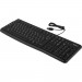 Клавиатура Logitech K120, офисная, 104 клавиши, защита от воды, USB, 1.5 м, черный, RTL