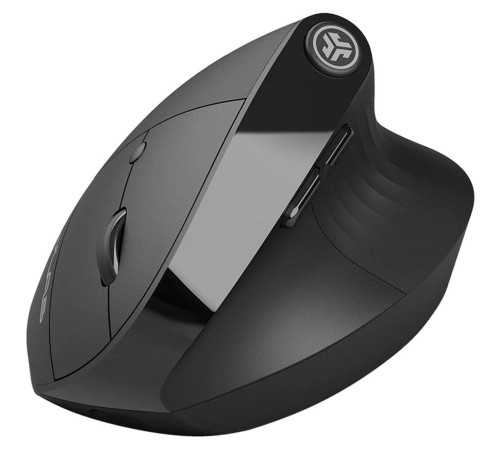 Мышь беспроводная Jlab JBuds Ergonomic, с функцией подзарядки, USB, черный