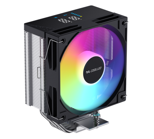 Вентилятор для процессора Coolleo CL-B40-DIG-ARGB V2, черный