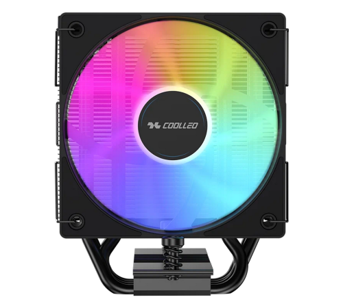 Вентилятор для процессора Coolleo CL-B40S-DIG-BK-ARGB V2, черный