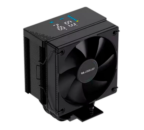 Вентилятор для процессора Coolleo CL- B40S-DIG BK V2, черный