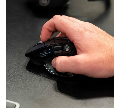 Мышь беспроводная Jlab Epic, c функцией подзарядки, USB, черный