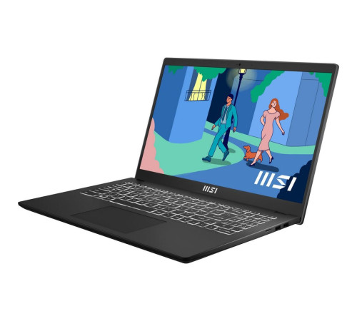 Ноутбук MSI Modern 15 B7M-473XRU AMD Ryzen 5 7430U/16Gb/SSD1Tb/15.6"/IPS/FHD/1920x1080/60Hz/NoOS/Classic Black (9S7-15HK12-473)