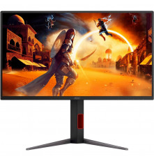 Монитор 24.5" AOC 25G4S IPS, 1920x1080, 310Hz, 0,5ms, 400сd/m, 1000:1, HDR10, 2xHDMI(2.0), DP(1.4), HAS, Pivot, Swivel, InPSU, Vesa 100, Black/Red