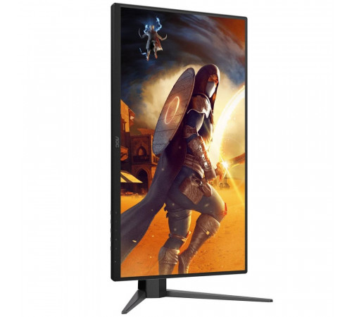 Монитор 24.5" AOC 25G4S IPS, 1920x1080, 310Hz, 0,5ms, 400сd/m, 1000:1, HDR10, 2xHDMI(2.0), DP(1.4), HAS, Pivot, Swivel, InPSU, Vesa 100, Black/Red