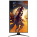 Монитор 24.5" AOC 25G4S IPS, 1920x1080, 310Hz, 0,5ms, 400сd/m, 1000:1, HDR10, 2xHDMI(2.0), DP(1.4), HAS, Pivot, Swivel, InPSU, Vesa 100, Black/Red