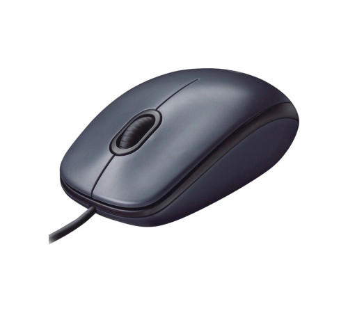 Мышь проводная Logitech M90, темно-серый