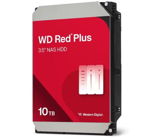 Жесткий диск 10TB Western Digital Red Plus WD100EFGX