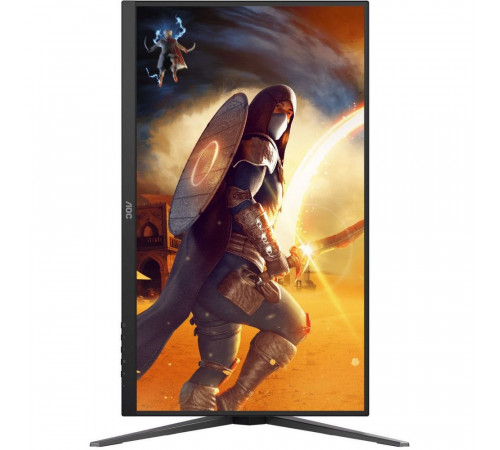 Монитор 27" AOC U27G4 IPS, 3840x2160, 160Hz, 0,3ms, 450сd/m, 1000:1, HDR10, 2xHDMI(2.1), DP(1.4), HAS, Pivot, Swivel, InPSU, Vesa 100, Black