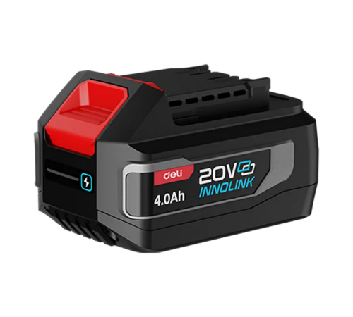 Набор аккумулятор и зарядное устройство Deli DE-CM20A4E (2АКБ 20V 4А*ч + ЗУ 2A, 20V)