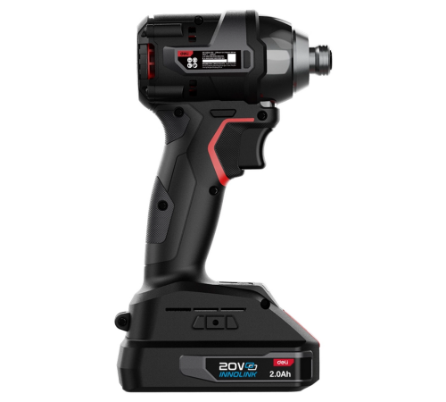 Винтоверт ударный аккумуляторный Deli DE-QZ20-1D2 (2АКБ*2Ач + ЗУ, 20V, 200Нм, 0-3600 об/мин, 0-3600 уд/мин, сумка)