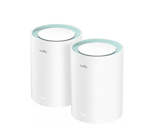Wi-Fi MESH система CUDY M1500 (2-Pack), белый