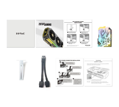 Видеокарта Zotac RTX5070Ti SOLID CORE OC WHITE ED 16GB, GDD7/256-bit