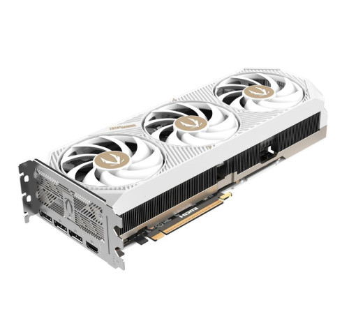 Видеокарта Zotac RTX5070Ti SOLID CORE OC WHITE ED 16GB, GDD7/256-bit