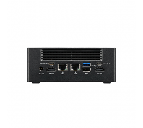 Мини ПК Shuttle NT10H, Intel Ultra5 125H, 2 x DDR5 SODIMM, no SSD, 120w PSU, VESA