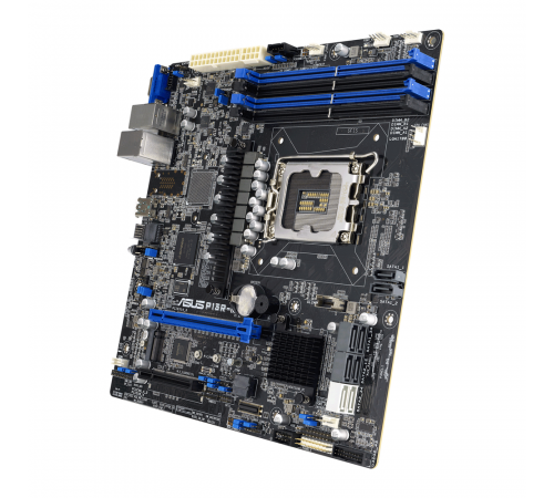 Материнская плата ASUS P13R-M LGA1700 mATX 4xDDR5 PCIEx16 PCIEx8 M.2 VGA 2хGLAN