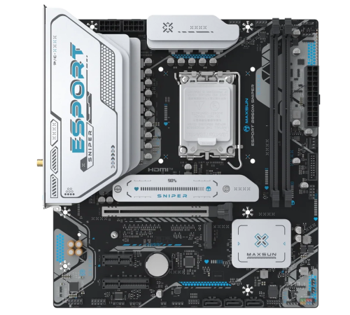 Материнская плата Maxsun MS-eSport B860M SNIPER WIFI (LGA1851)
