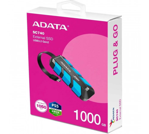 Твердотельный накопитель SSD ADATA 1TB SC740 SC740-1000G-CBU