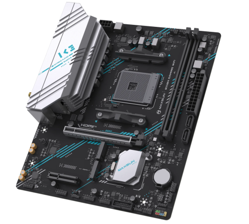 Материнская плата Maxsun MS-B550M GAMING WIFI B550 (AM4)