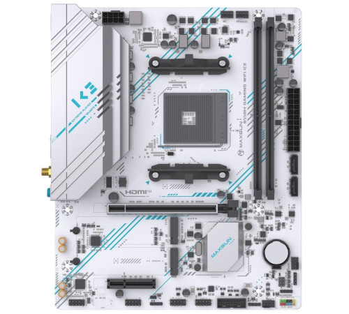 Материнская плата Maxsun MS-B550M GAMING WIFI ICE (AM4)
