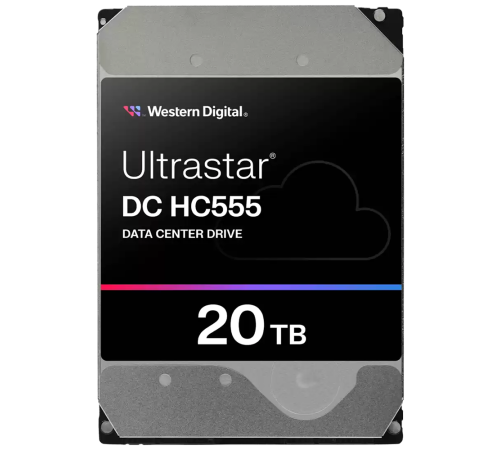 Жесткий диск 20TB Western Digital Ultrastar DC HC555 WUH722020CLE604