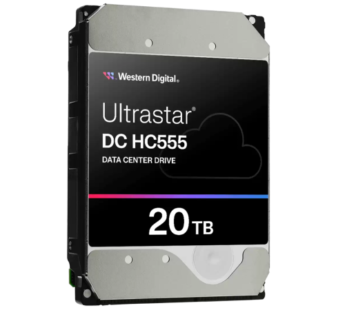Жесткий диск 20TB Western Digital Ultrastar DC HC555 WUH722020CLE604