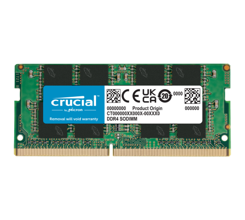 Модуль памяти Crucial 8GB Basic SODIMM DDR4-3200 (PC4-25600) CL19 1.2V