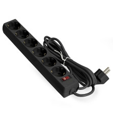 Сетевой фильтр ExeGate SP-6-1.8B, 6 розеок, 1.8м, черный