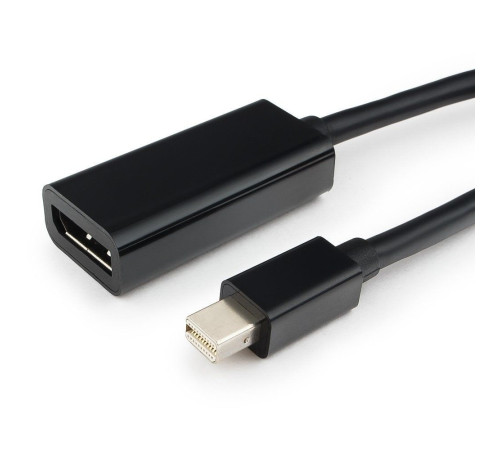 Переходник Cablexpert  miniDisplayPort - DisplayPort Cablexpert, 20M/20F, 0.16 м, черный