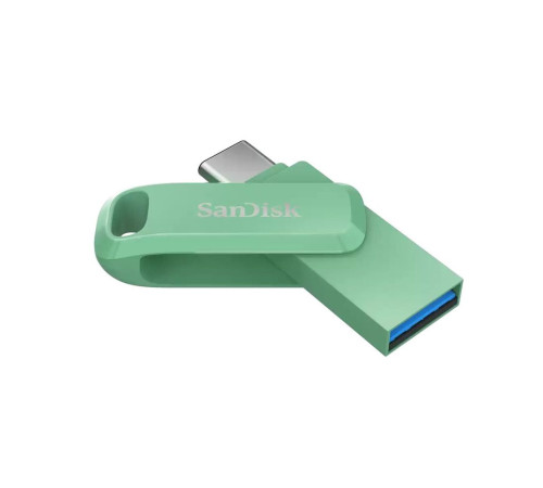 USB накопитель 128GB SanDisk Ultra Dual Drive Go, USB 3.2, зеленый