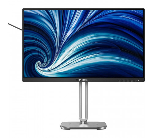 Монитор 23.8" PHILIPS 24B2N4200 Black  (IPS, 1920x1080, 120Hz, 4 ms, 178°/178°, 300 cd/m, 1500:1, +HDMI 1.4, +DisplayPort, +4xUSB 3.2, +MM)