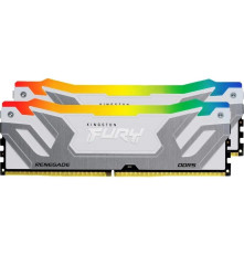 Модуль оперативной памяти Kingston 48GB FURY Renegade White RGB DDR5 8800Mhz On-Die ECC CUDIMM CL42 kit 2*24gb
