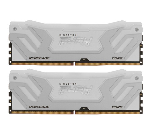 Модуль оперативной памяти Kingston 48GB FURY Renegade White RGB DDR5 8800Mhz On-Die ECC CUDIMM CL42 kit 2*24gb