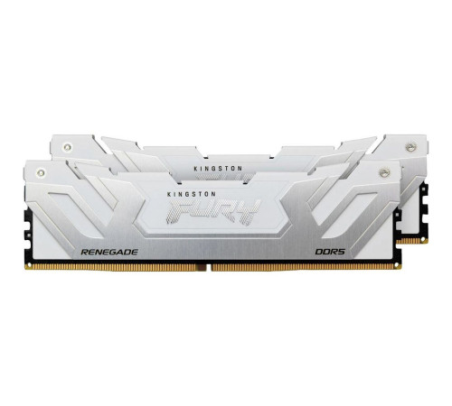Модуль оперативной памяти Kingston 48GB FURY Renegade White RGB DDR5 8800Mhz On-Die ECC CUDIMM CL42 kit 2*24gb