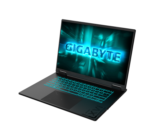 Ноутбук Gigabyte Gaming A16 GA63H AMD Ryzen AI 7 260/16Gb/SSD512Gb/16"/IPS/WUXGA/1920x1200/165Hz/RTX5050 8Gb/NoOS/черный