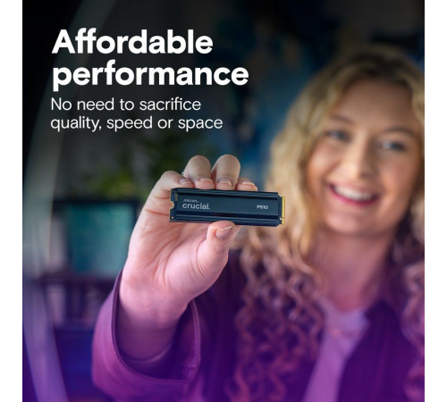 Твердотельный накопитель Crucial P510, 1TB, M.2(22x80mm)