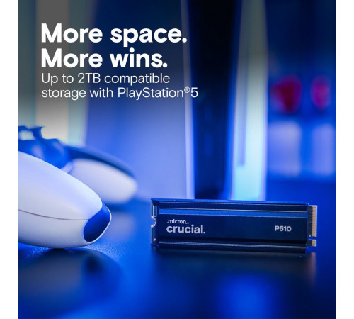 Твердотельный накопитель Crucial P510, 1TB, M.2(22x80mm)