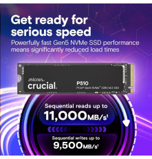 Твердотельный накопитель Crucial P510, 1TB, M.2(22x80mm)