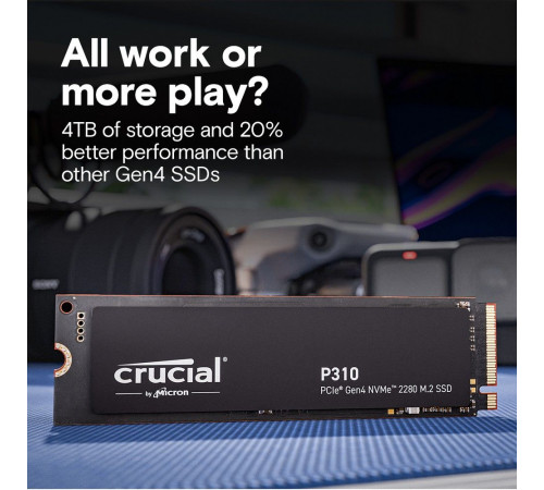 Твердотельный накопитель SSD Crucial P310, 500GB, M.2(22x80mm)