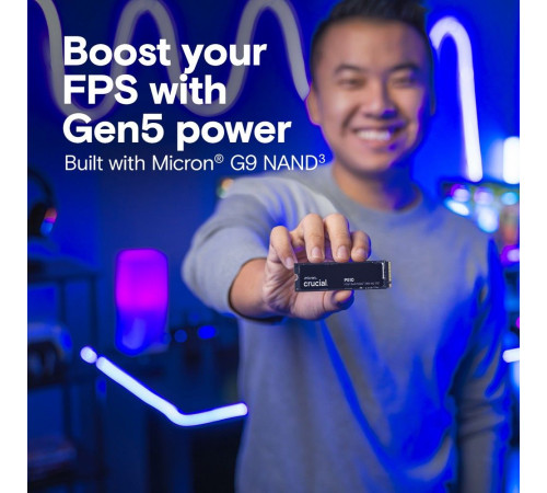 Твердотельный накопитель Crucial P510, 2TB, M.2(22x80mm)