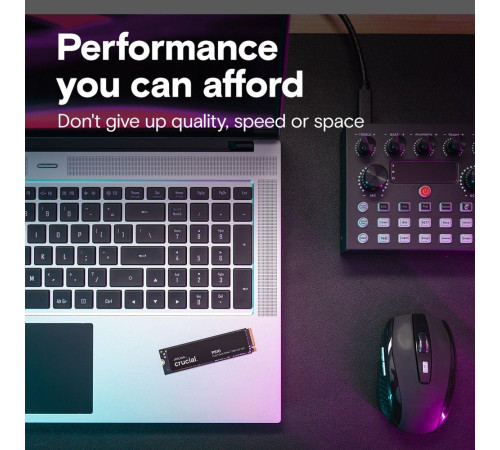 Твердотельный накопитель Crucial P510, 2TB, M.2(22x80mm)