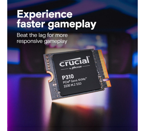 Твердотельный накопитель Crucial P310, 1TB, M.2(22x30mm)