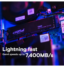 Твердотельный накопитель Crucial T500, 2TB, M.2(22x80mm)