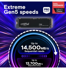 Твердотельный накопитель Crucial T705, 2TB, M.2(22x80mm)