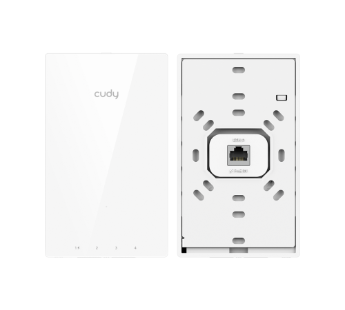 Точка доступа Wi-Fi CUDY AP1300 Wall, белый