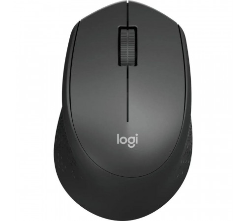 Мышь беспроводная Logitech M280 Black черная, оптическая, 1000dpi, 2.4GHz,USB-ресивер, бесшумная