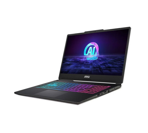 Ноутбук MSI Cyborg 15 AI A1VEK-244XRU Intel Core Ultra 7 155H/16Gb/SSD512Gb/RTX4050 6Gb/15.6"/IPS/FHD/1920x1080/144Hz/NoOS/черный (9S7-15K211-244)